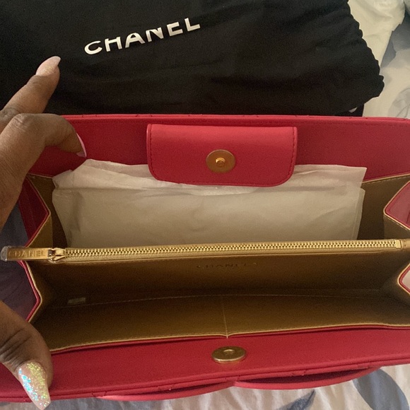 Brand new never worn Chanel clutch - Picture 3 of 5